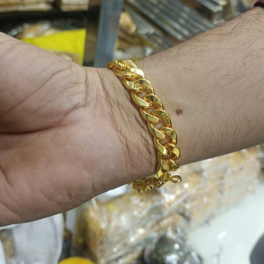 Gold Cuban Bracelet Men