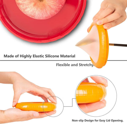 Silicone fruit storage box