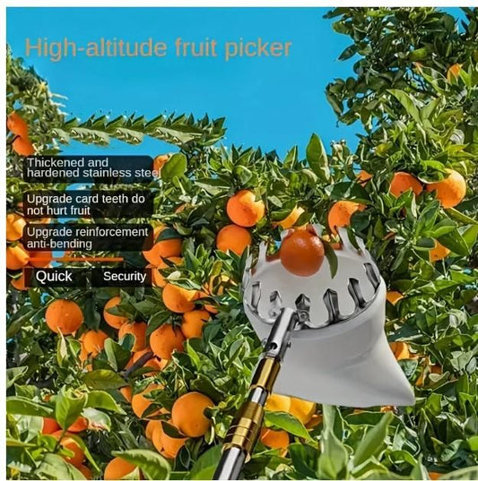 Fruit Picker With Storage Bag