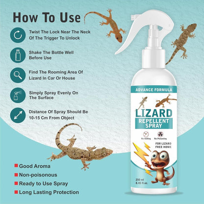 Lizard Repellent 250ML- Buy 1 Get 1 Free