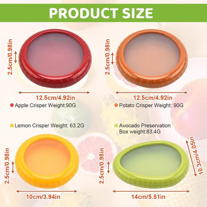 Silicone fruit storage box