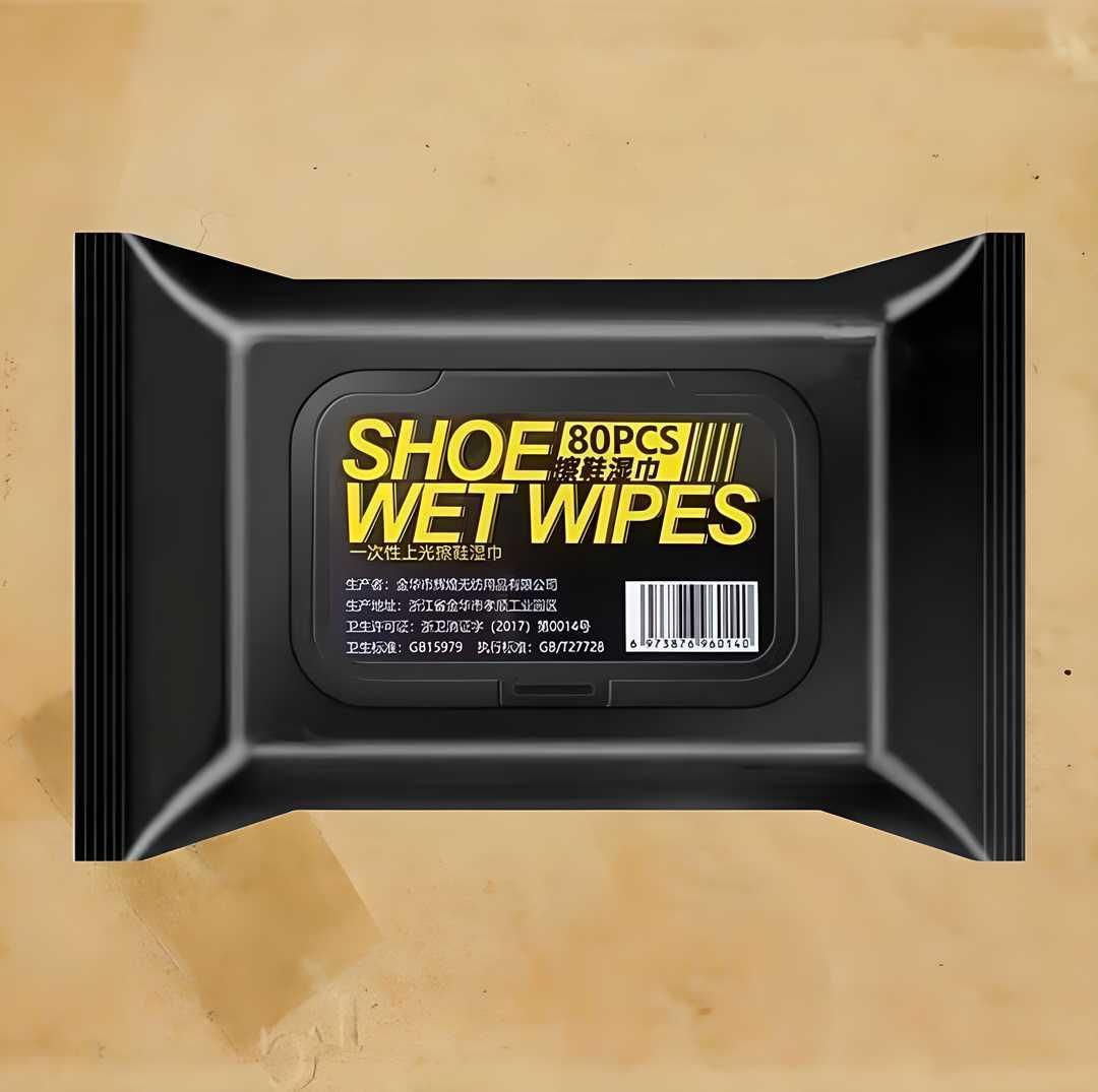 Shoe Cleaner Wipes Packs of 80