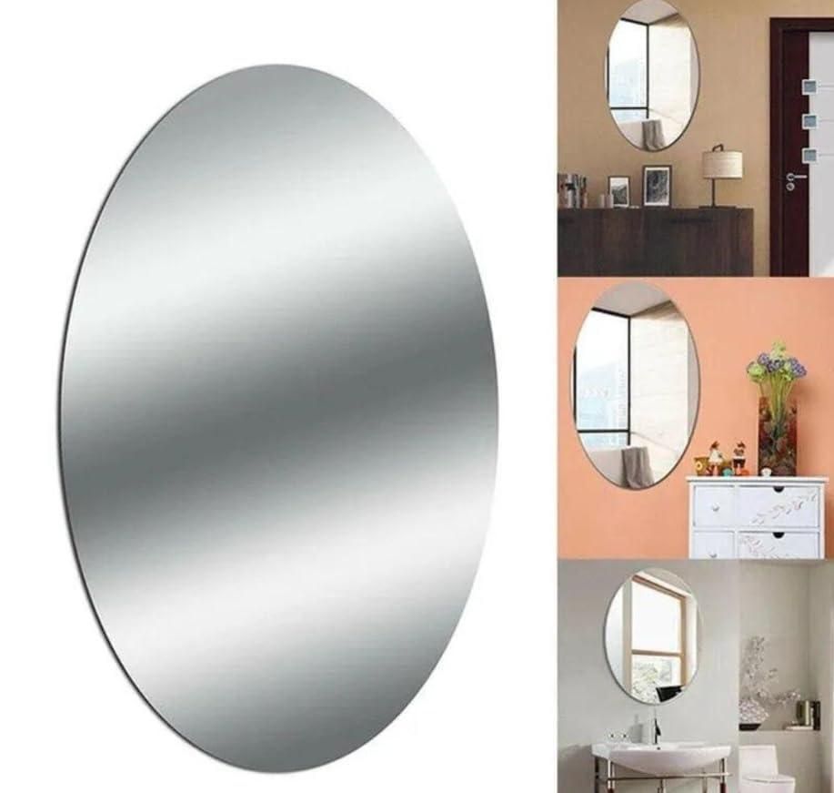 Oval & Square Mirror (pack of 2)