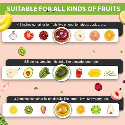 Silicone fruit storage box