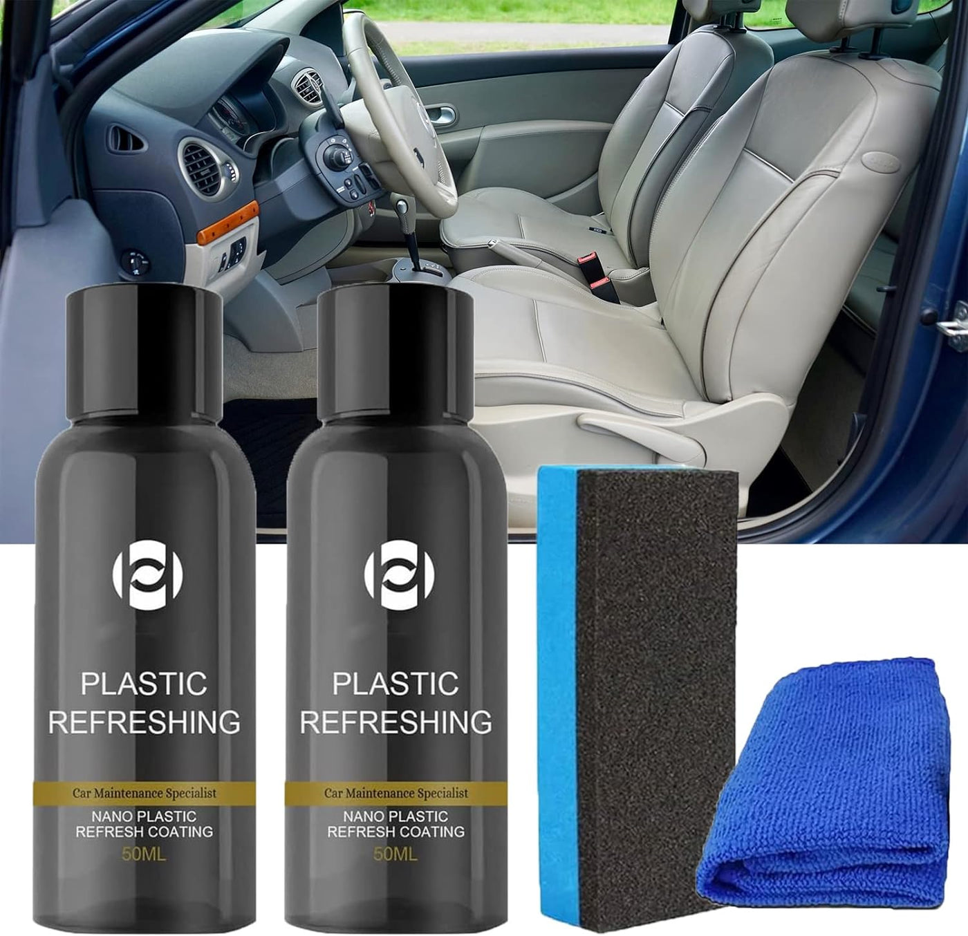 Plastic Car Coating Agent - Buy 1 Get 1 Free