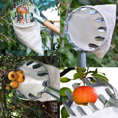 Fruit Picker With Storage Bag